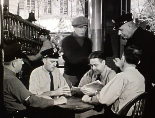 1947: Boomerang! A Scene From Inside the Original Central Fire Station