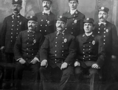 1907: Chief Harry Parker and His Officer Staff