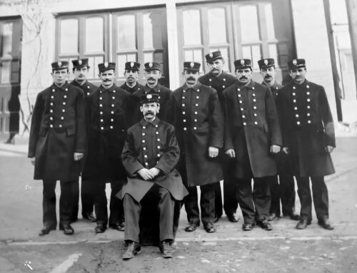 1910: Company Photo at Luther Street Fire Station